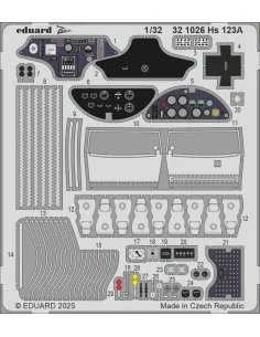 [NO_DESC] Hs 123A for ICM, 1/32 - Eduard Accessories BIG33170 2