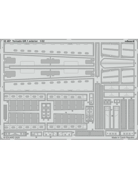 [NO_DESC] Tornado GR.1 for Revell, 1/32 - Eduard Accessories BIG33172
