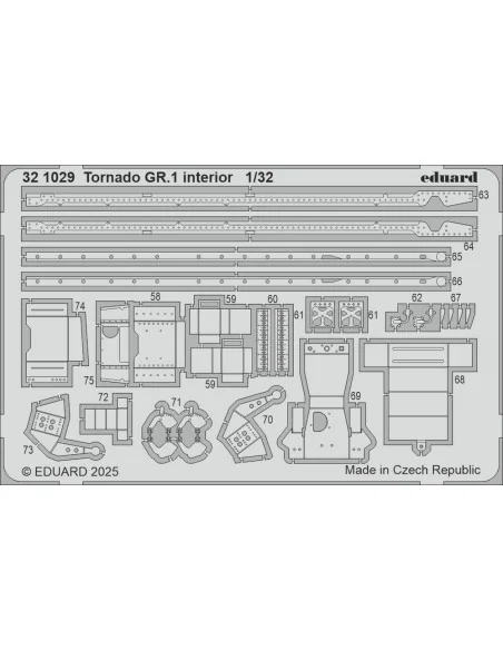 Tornado GR.1 for Revell, 1/32 - Eduard Accessories BIG33172