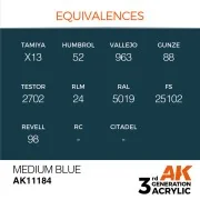 Medium Blue 17ml - AK Interactive AK11184