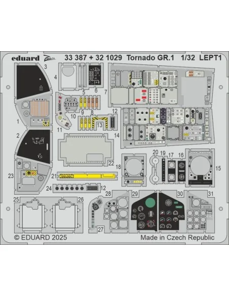 Tornado GR.1 for Revell, 1/32 - Eduard Accessories BIG33172