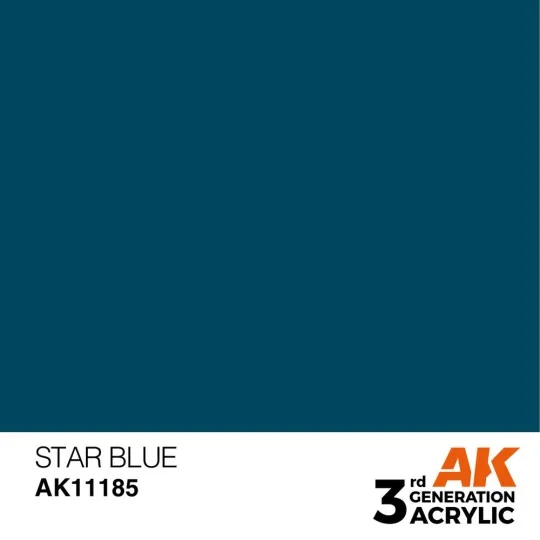 Star Blue 17ml - AK Interactive AK11185 Star Blue 17ml - AK Interactive AK11185