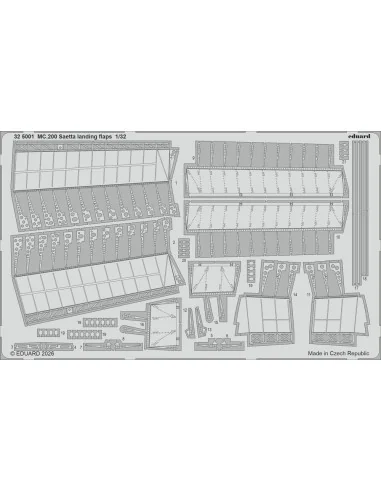 MC.200 Saetta for Italeri, 1/32 - Eduard Accessories BIG33175