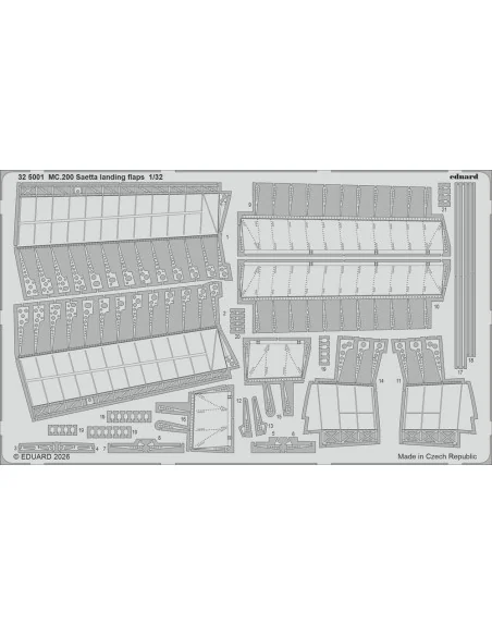[NO_DESC] MC.200 Saetta for Italeri, 1/32 - Eduard Accessories BIG3...