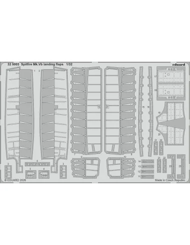 Spitfire Mk.Vb for Kotare, 1/32 - Eduard Accessories BIG33176