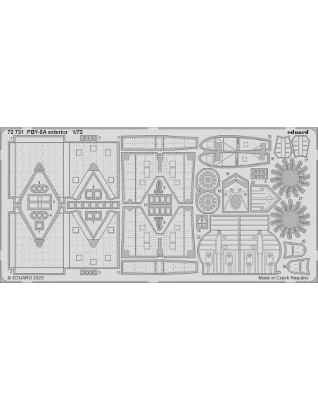 PBY-5A, 1/72 - Eduard Accessories BIG72176