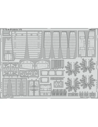 B-29, 1/72 - Eduard Accessories BIG72177