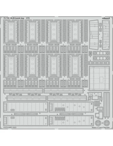 B-29, 1/72 - Eduard Accessories BIG72177