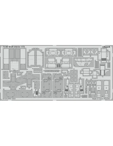 [NO_DESC] B-29, 1/72 - Eduard Accessories BIG72177