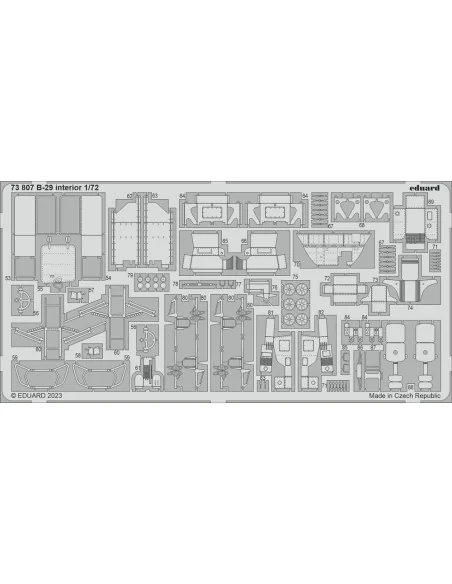 [NO_DESC] B-29, 1/72 - Eduard Accessories BIG72177