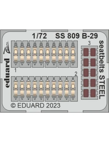 B-29, 1/72 - Eduard Accessories BIG72177