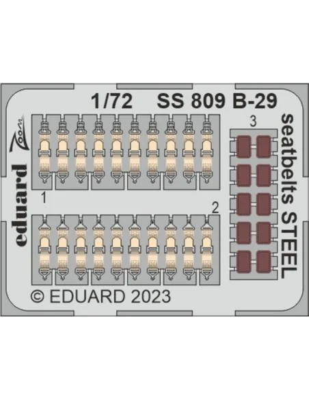 B-29, 1/72 - Eduard Accessories BIG72177