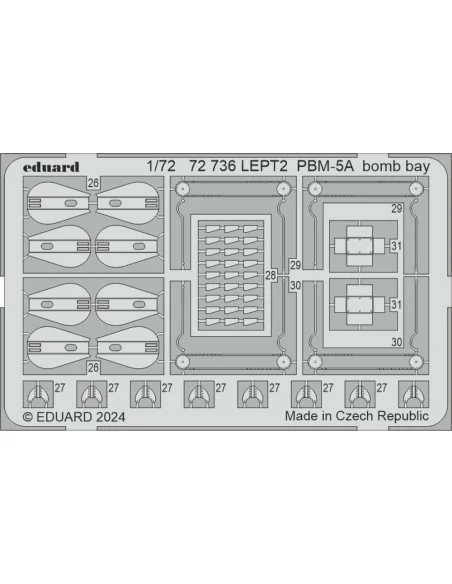 PBM-5A, 1/72 - Eduard Accessories BIG72180
