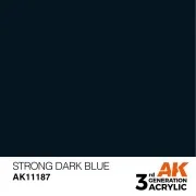 Strong Dark Blue 17ml - AK Interactive AK11187 Strong Dark Blue 17ml - AK Interactive AK11187