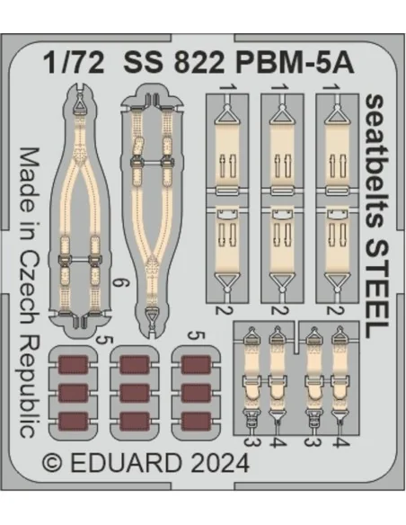 PBM-5A, 1/72 - Eduard Accessories BIG72180