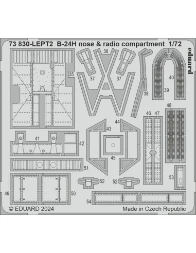 B-24H, 1/72 - Eduard Accessories BIG72183