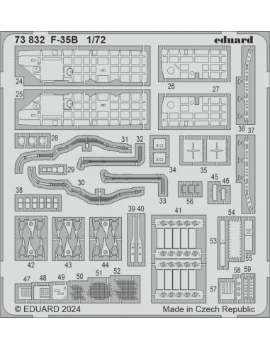 [NO_DESC] F-35B TAMIYA, 1/72 - Eduard Accessories BIG72184