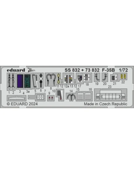 F-35B TAMIYA, 1/72 - Eduard Accessories BIG72184