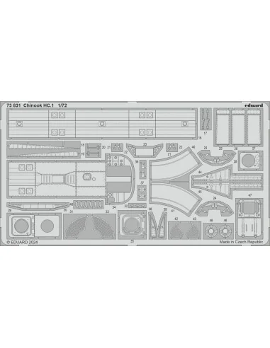 Chinook HC.1 AIRFIX, 1/72 - Eduard Accessories BIG72185