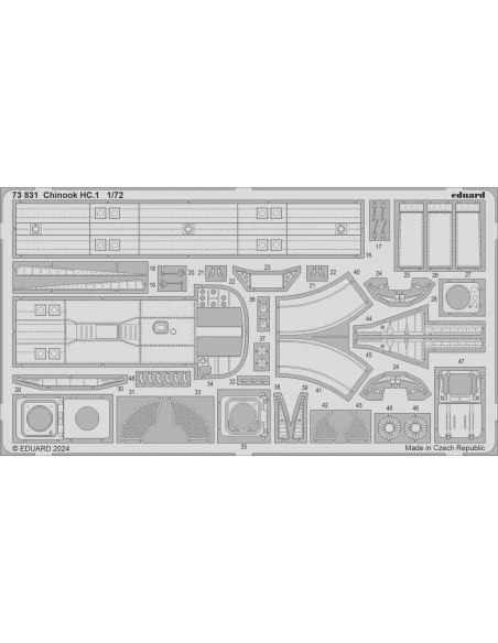 [NO_DESC] Chinook HC.1 AIRFIX, 1/72 - Eduard Accessories BIG72185