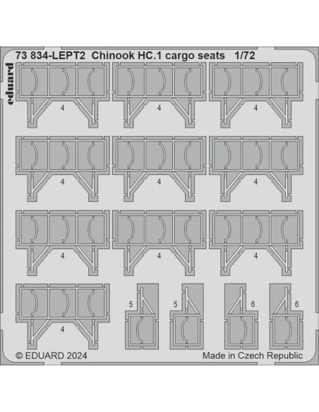 Chinook HC.1 AIRFIX, 1/72 - Eduard Accessories BIG72185