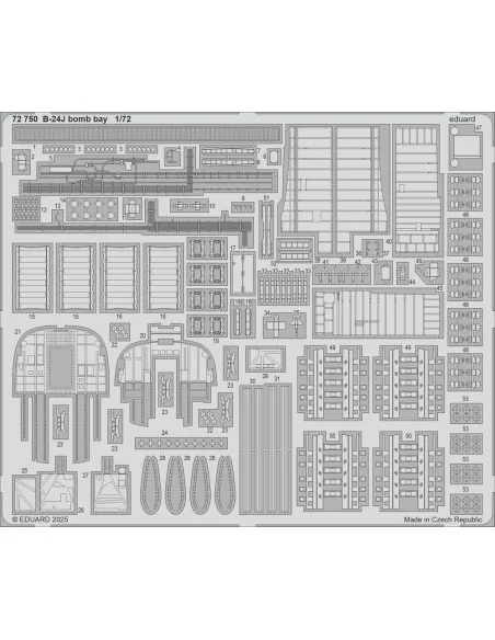 B-24J for Hasegawa, 1/72 - Eduard Accessories BIG72187
