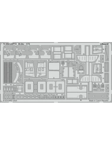 B-24J for Hasegawa, 1/72 - Eduard Accessories BIG72187