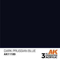 Dark Prussian Blue 17ml - AK Interactive AK11189