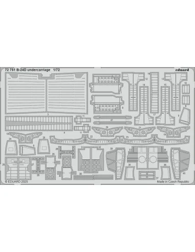 B-24D part II for Airfix, 1/72 - Eduard Accessories BIG72190