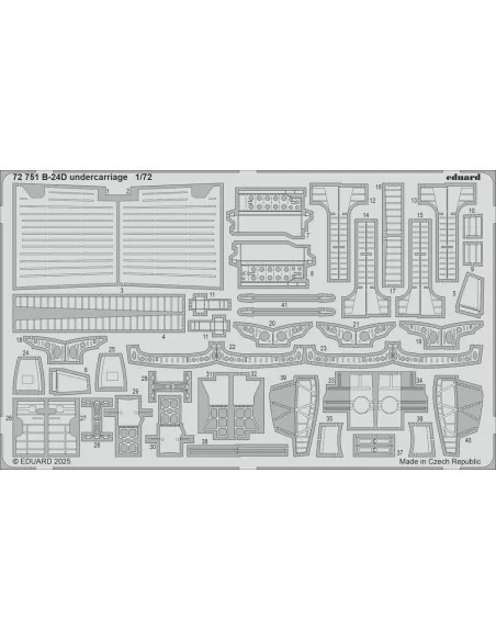 B-24D part II for Airfix, 1/72 - Eduard Accessories BIG72190