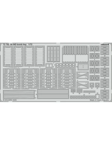B-24D part II for Airfix, 1/72 - Eduard Accessories BIG72190