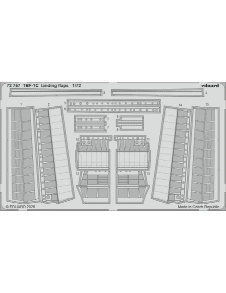 TBF-1C for Hobby Boss, 1/72 - Eduard Accessories BIG72191