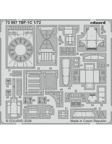 TBF-1C for Hobby Boss, 1/72 - Eduard Accessories BIG72191