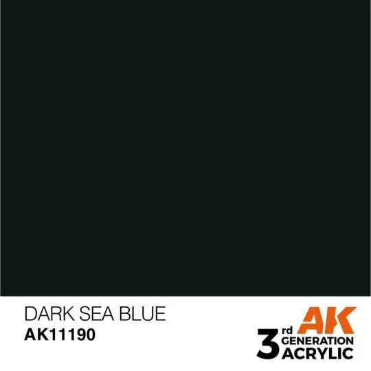 Dark Sea Blue 17ml - AK Interactive AK11190
