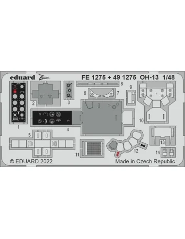 [NO_DESC] OH-13, 1/48 - Eduard Accessories BIG49336