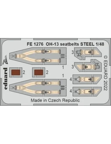 OH-13, 1/48 - Eduard Accessories BIG49336