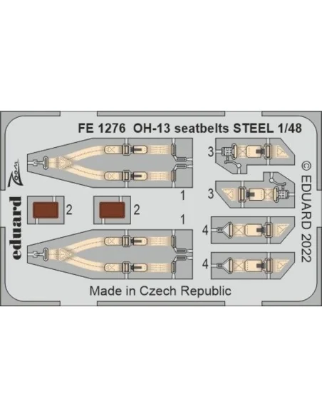 OH-13, 1/48 - Eduard Accessories BIG49336