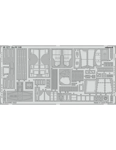 [NO_DESC] Su-25, 1/48 - Eduard Accessories BIG49337