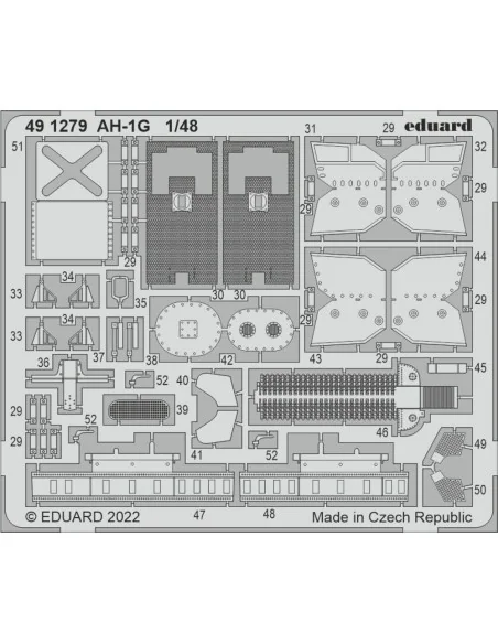 [NO_DESC] AH-1G, 1/48 - Eduard Accessories BIG49338