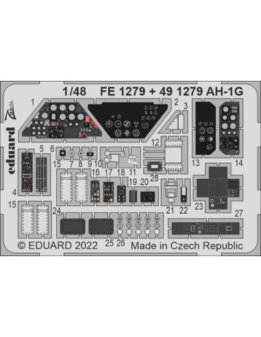 AH-1G, 1/48 - Eduard Accessories BIG49338
