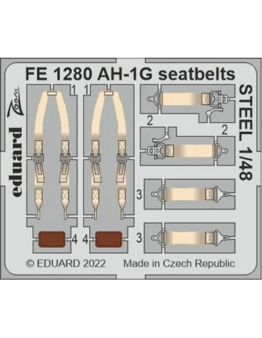AH-1G, 1/48 - Eduard Accessories BIG49338