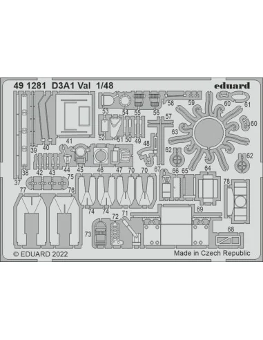 D3A Val, 1/48 - Eduard Accessories BIG49339
