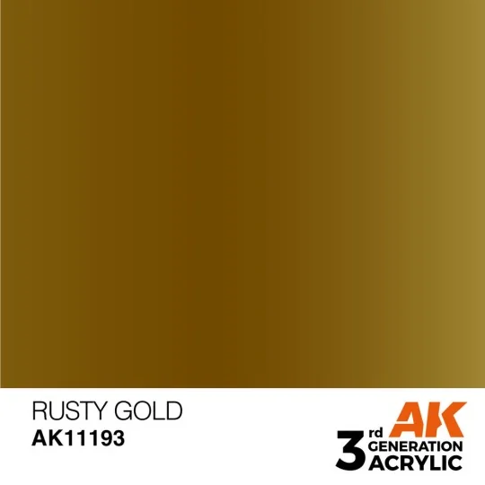 Rusty Gold 17ml - AK Interactive AK11193