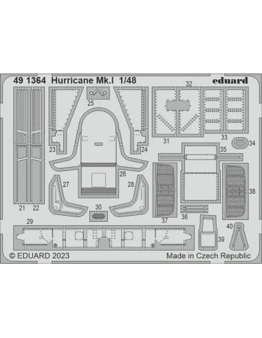 [NO_DESC] Hurricane Mk.I 1/48 HOBBY BOSS, 1/48 - Eduard Accessories...
