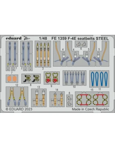 F-4E 1/48 MENG, 1/48 - Eduard Accessories BIG49382