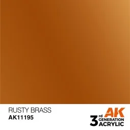 Rusty Brass 17ml - AK Interactive AK11195