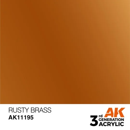 Rusty Brass 17ml - AK Interactive AK11195