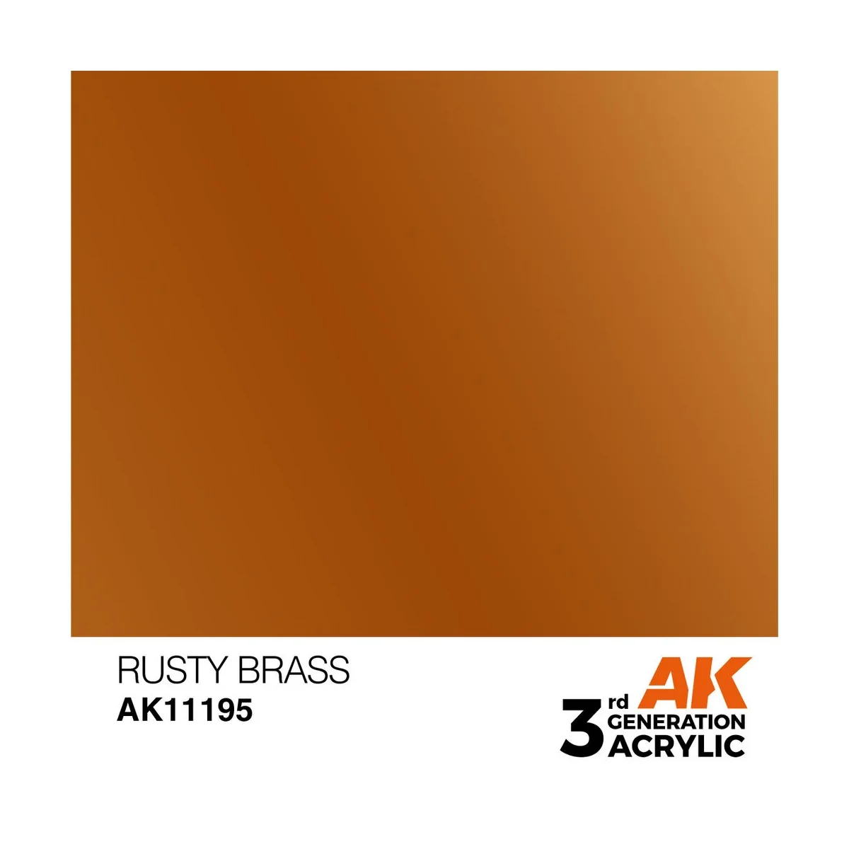 Rusty Brass 17ml - AK Interactive AK11195 Rusty Brass 17ml - AK Interactive AK11195