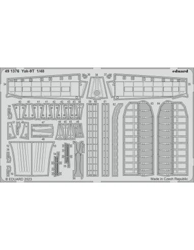 Yak-9T, 1/48 - Eduard Accessories BIG49388