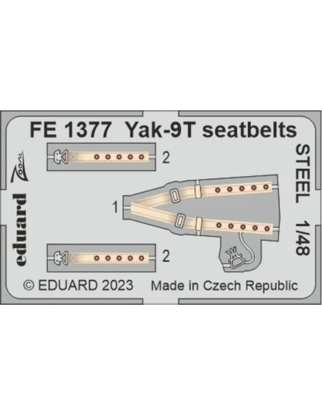 Yak-9T, 1/48 - Eduard Accessories BIG49388